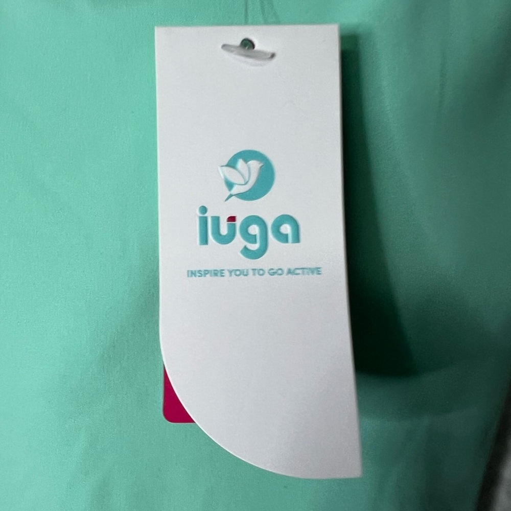IUGA NWT Mint Tennis Dress With Built In Shorts with Pockets and Bra - Small - Picture 7 of 9